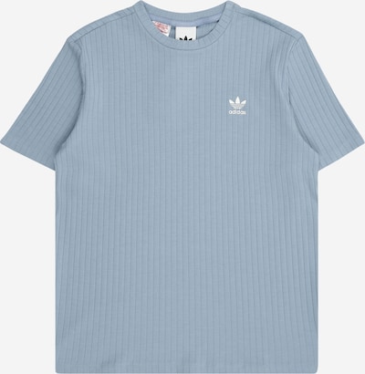 Marškinėliai iš ADIDAS ORIGINALS, spalva – melsvai pilka, Prekių apžvalga