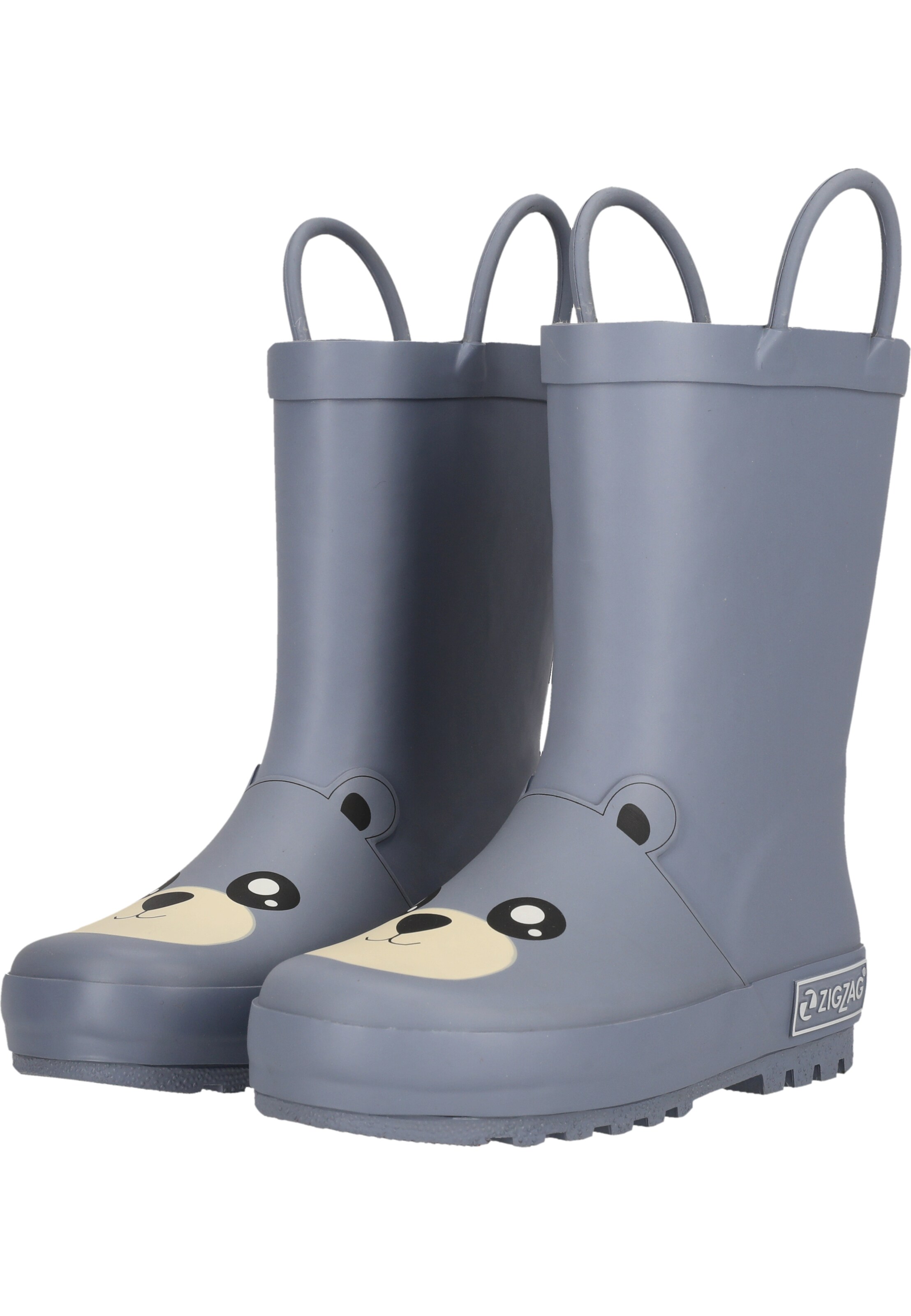 ZigZag Rubber Boots 'Solene' in Blue