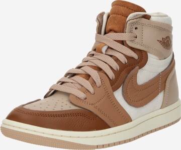 Jordan Кроссовки на платформе 'Air Jordan 1 MM' в Коричневый: спереди