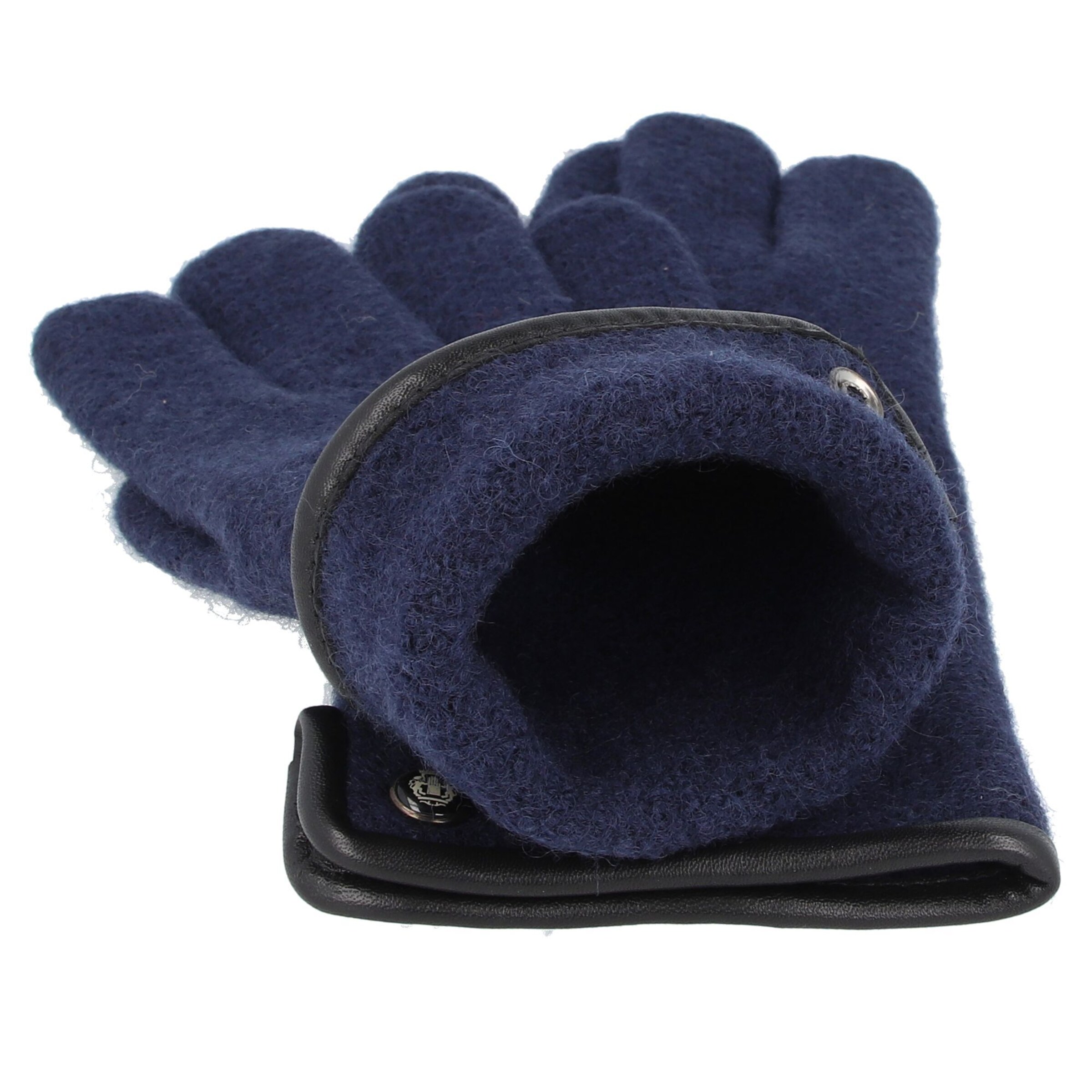 Roeckl Strickhandschuhe 'KLASSISCHER WALKHANDSCHUH' in Blau