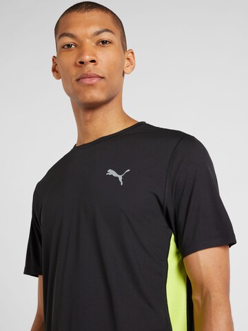 PUMA - Camiseta funcional 'RUN FAVORITE VELOCITY' en negro