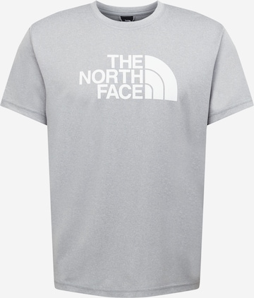 pilka THE NORTH FACE Sportiniai marškinėliai 'REAXION': priekis