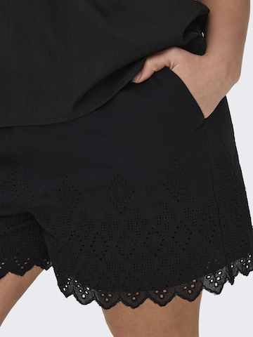 ONLY Carmakoma Regular Trousers in Black