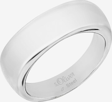 s.Oliver Ring in Silver: front