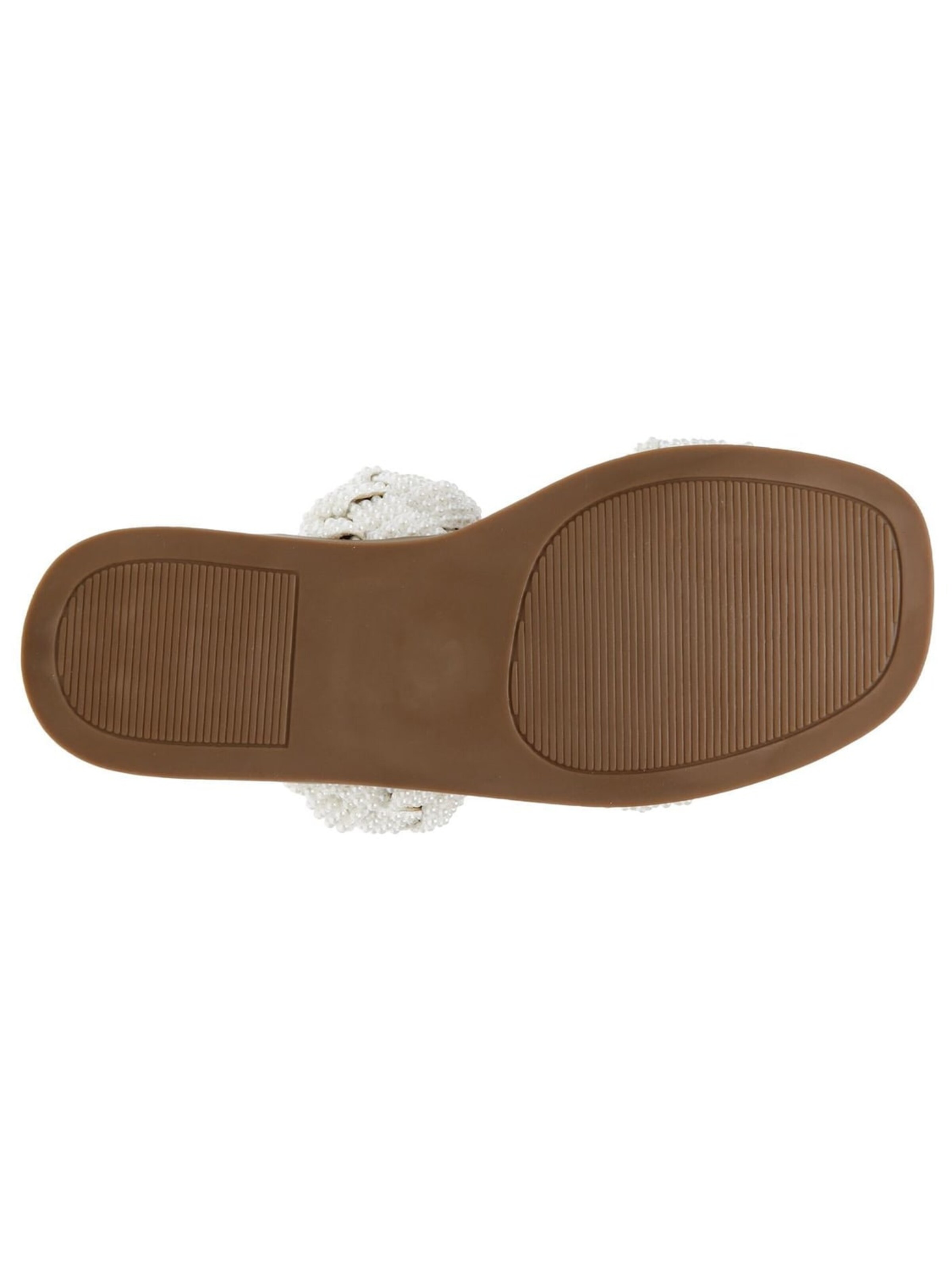 STEVE MADDEN Klapki 'Newbie-P Bone Sandals' w kolorze biały