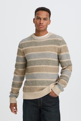 BLEND Sweter 'BHBRYDE' w kolorze szary: przód