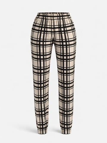 Pantaloncini da pigiama di LEAFLETIC in beige: frontale