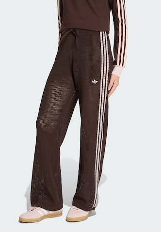 ADIDAS ORIGINALS Loose fit Trousers 'Firebird' in Brown