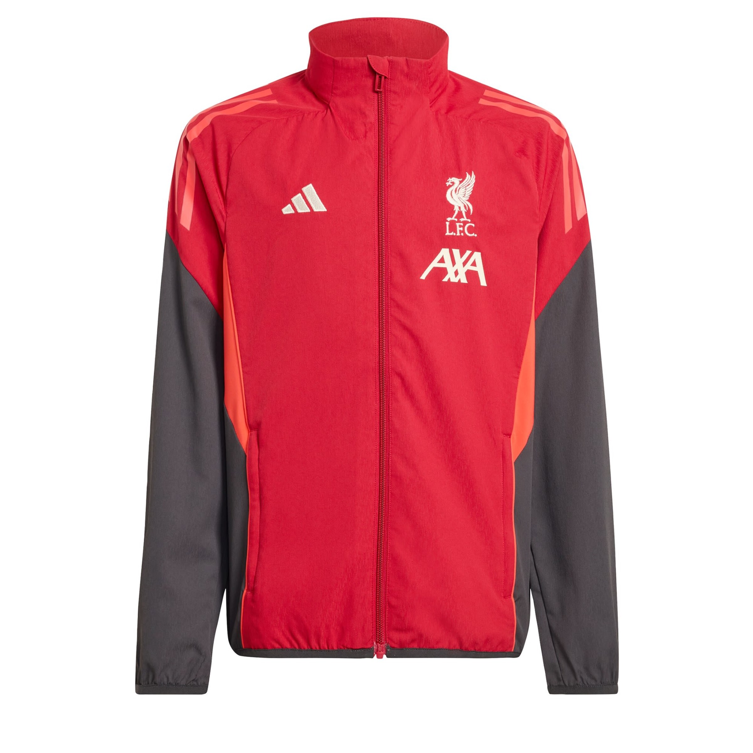 ADIDAS PERFORMANCE Sportjacke 'FC Liverpool Tiro 25 Competition' in Rot: Vorderseite