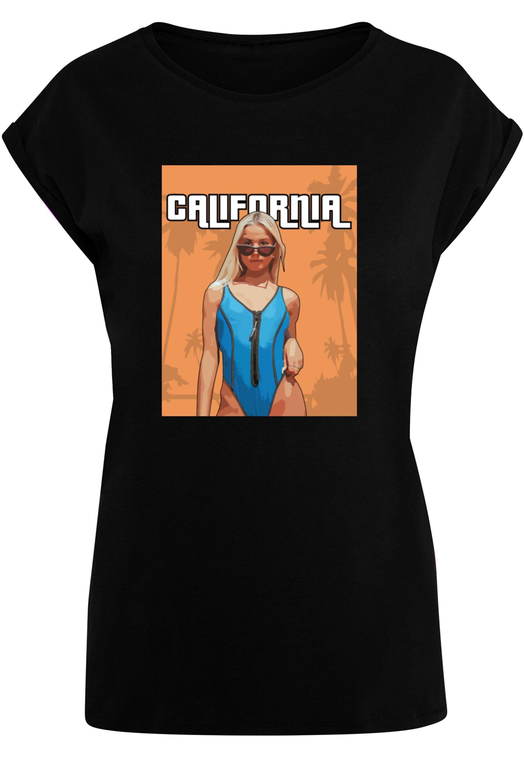 Merchcode Shirt 'Grand California' in Black: front