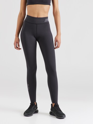 Hummel - Skinny Calças de desporto 'FUNDAMENTAL' em preto: frente