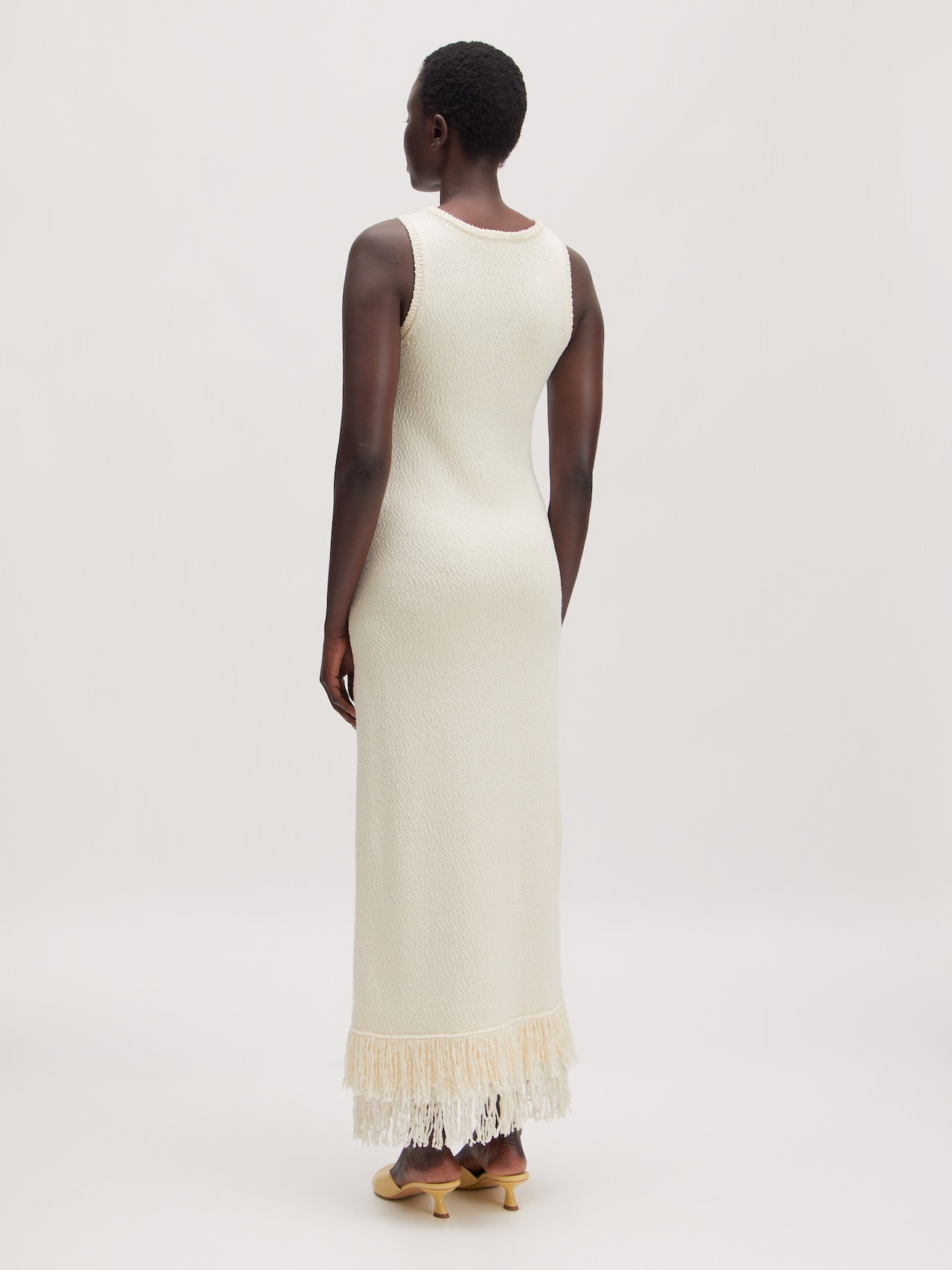 EDITED Jurk 'Alissa' Offwhite
