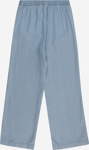 Vero Moda Girl Široke hlačnice Hlače 'BREE' | modra barva