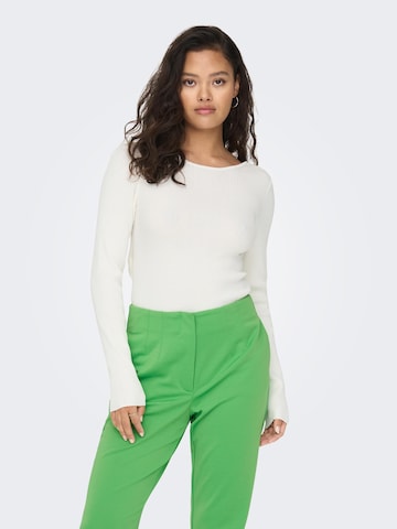 ONLY - Pullover 'EMMY' em branco