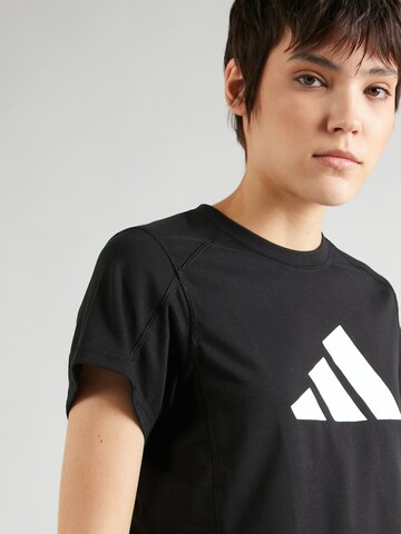 ADIDAS PERFORMANCE Performance shirt in Black