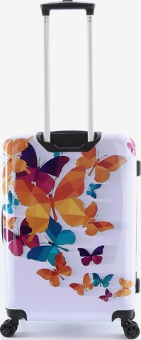 Saxoline Suitcase 'Schmetterling' in Mixed colors: front