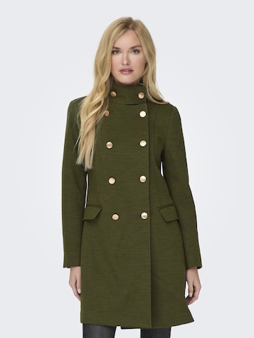 ONLY Between-seasons coat 'Molly' in Green: front