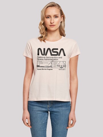 T-shirt F4NT4STIC en rose : devant