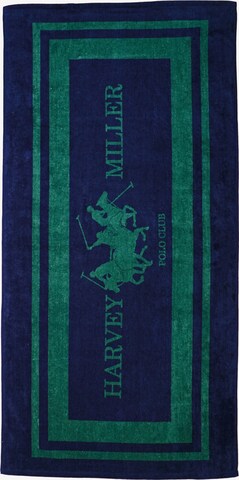 Serviette de plage HARVEY MILLER en bleu : devant