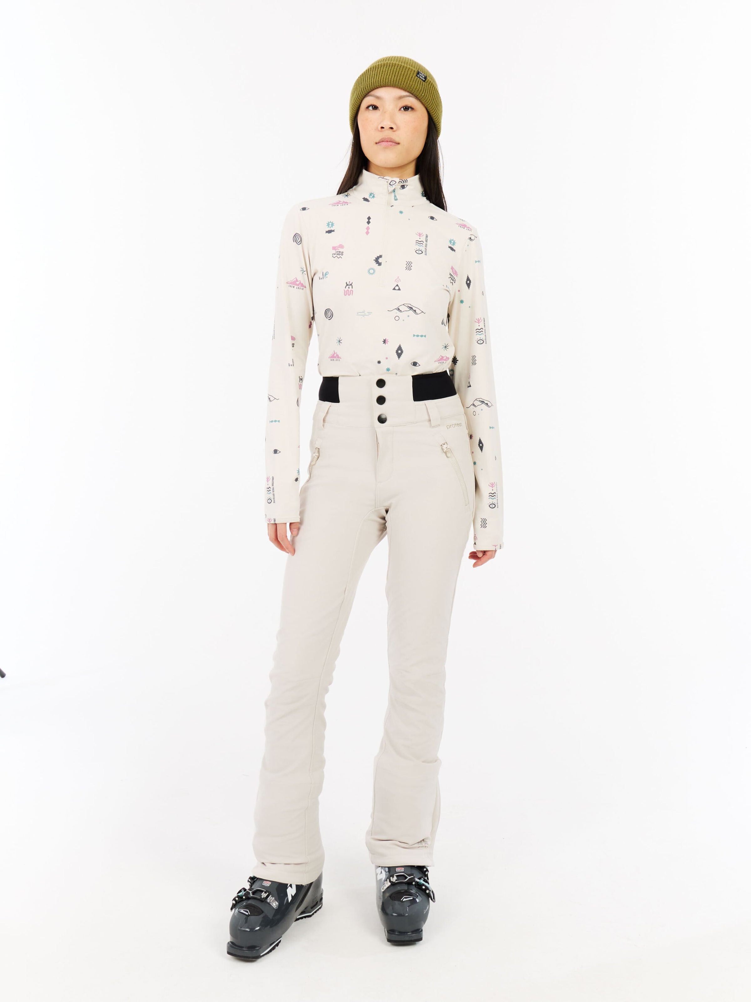 PROTEST Sportsweatshirt 'PRTVessy'‌‌‌‌‌‌‌‌ in Pink