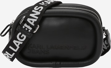 juoda KARL LAGERFELD JEANS Rankinė su ilgu dirželiu: priekis