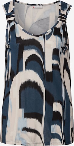STREET ONE Top in Blauw: voorkant