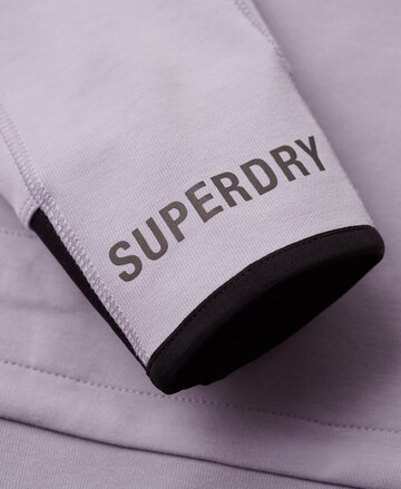 Sweat-shirt 'Code Tech' Superdry en violet