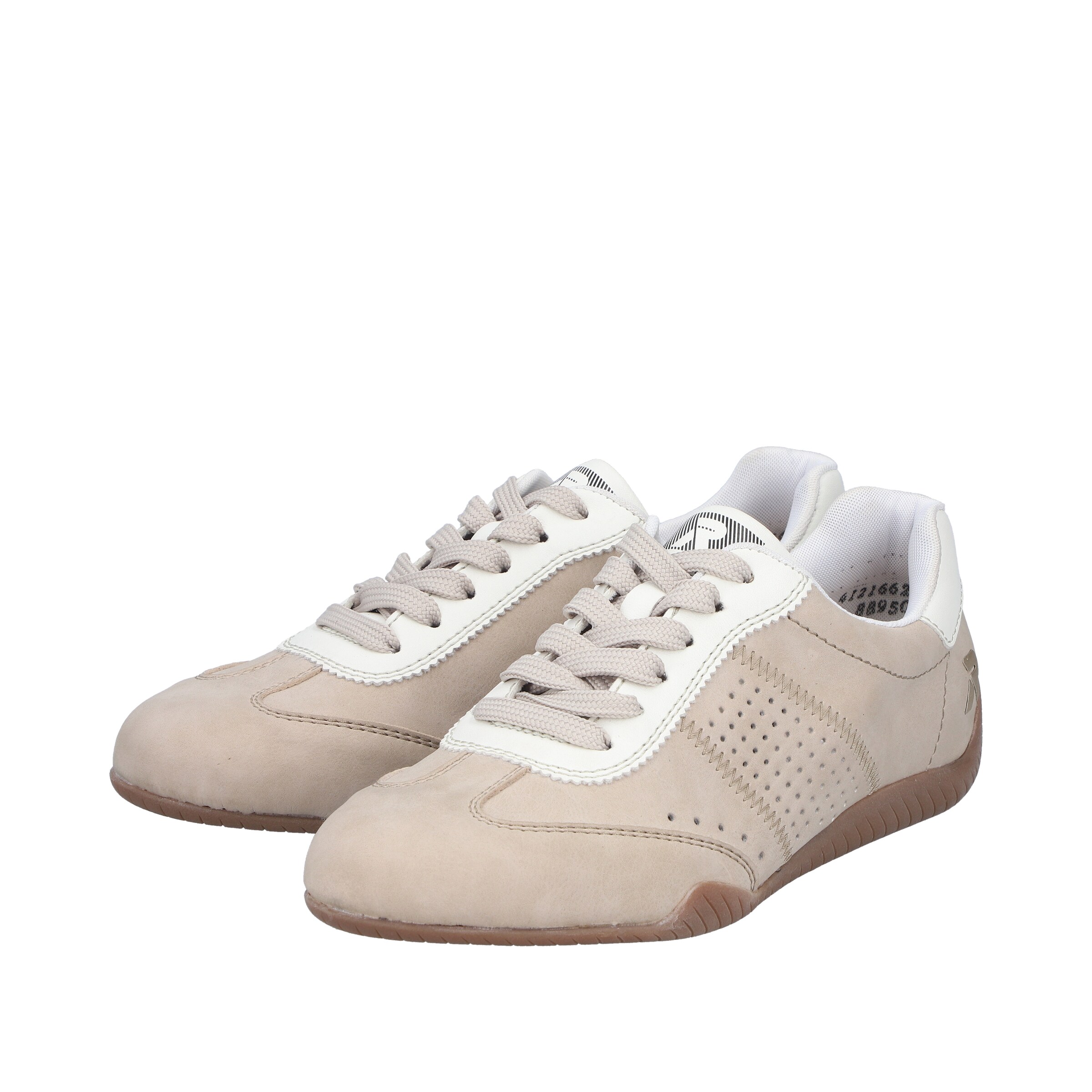 Chaussure de sport à lacets Rieker en beige