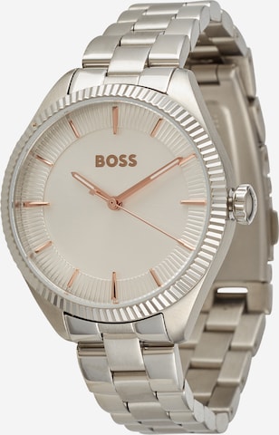 BOSS Black Analog klocka 'Sage' i silver: framsida