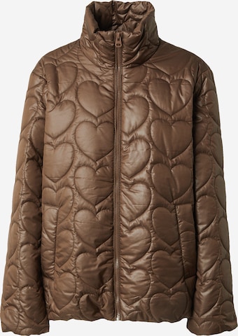 VERO MODA - Chaqueta de invierno 'VMWILLOWMIE' en marrón: frente