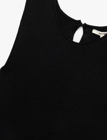 Koton Kleid in Schwarz