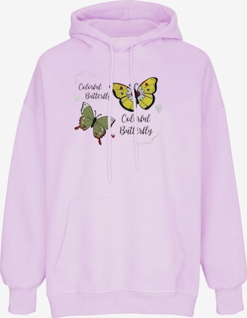 MYMO - Sudadera en lila: frente