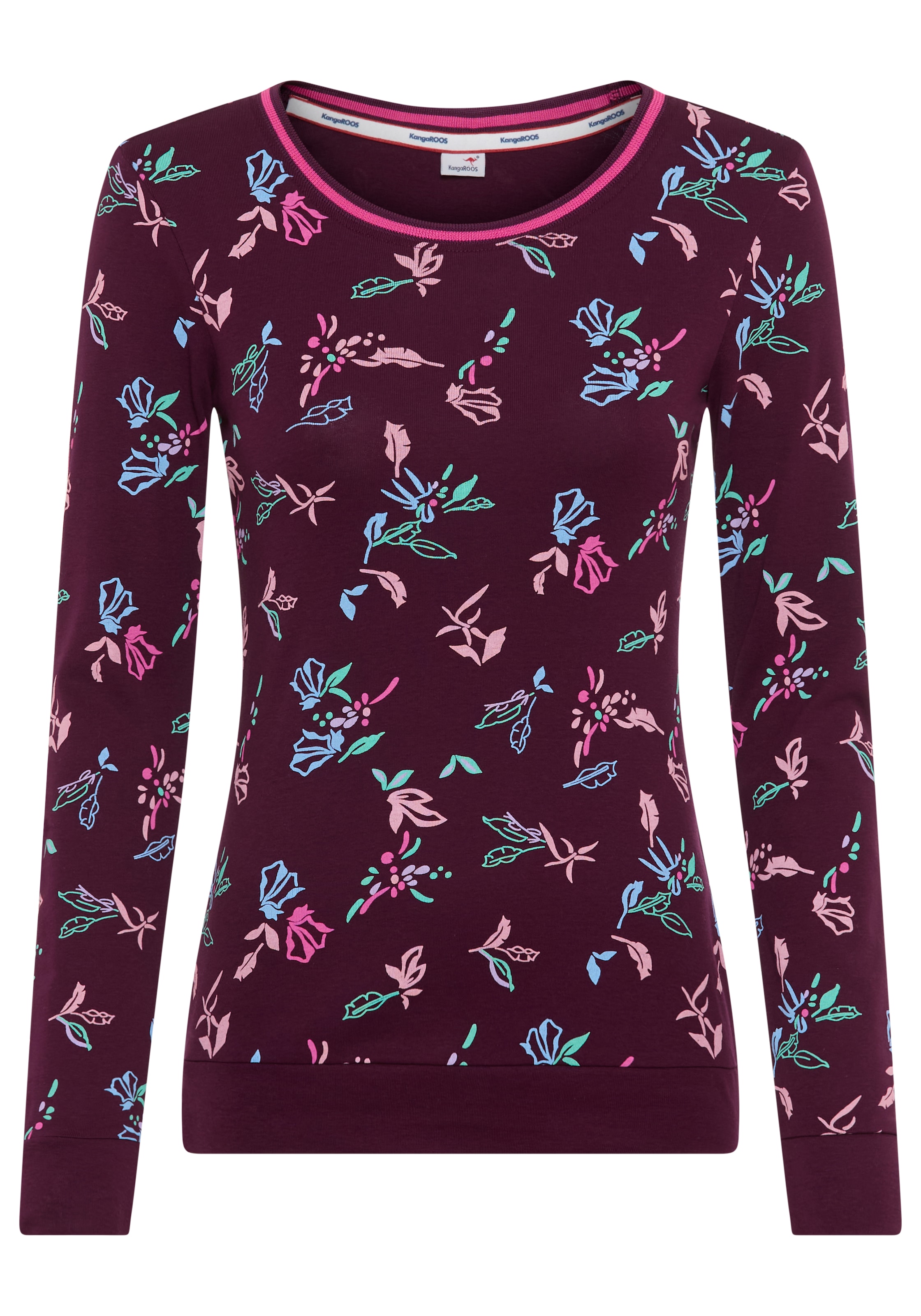 KangaROOS Shirt in Rot: Vorderseite