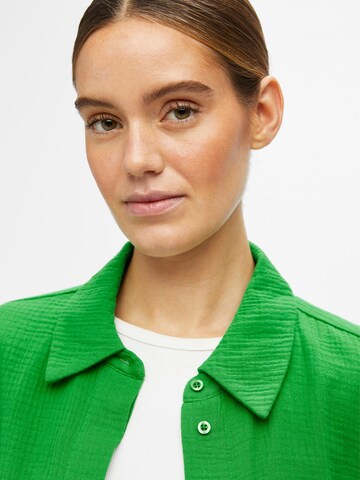 OBJECT Bluse 'CARINA' i grøn