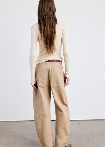 Maglietta 'LILOCA' di MANGO in beige