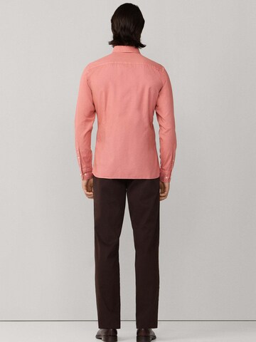 Hackett London Regular Fit Hemd 'Ess' in Rot