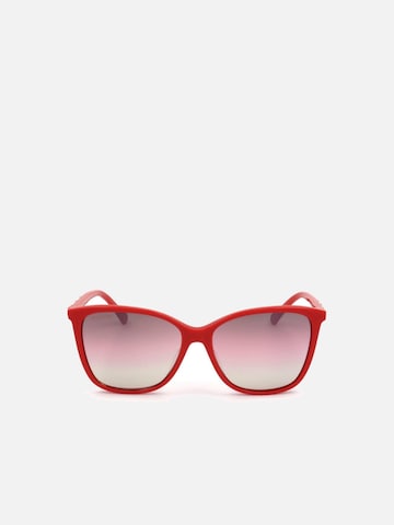 Lunettes de soleil Swarovski en rouge
