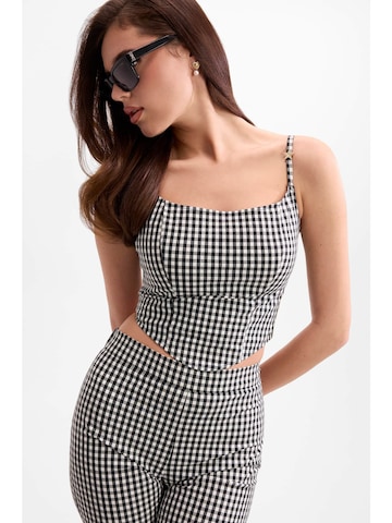 GUESS Top in Schwarz: Vorderseite
