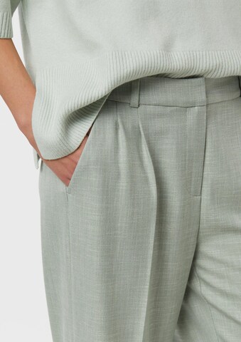 COMMA Wide Leg Hose in Grün