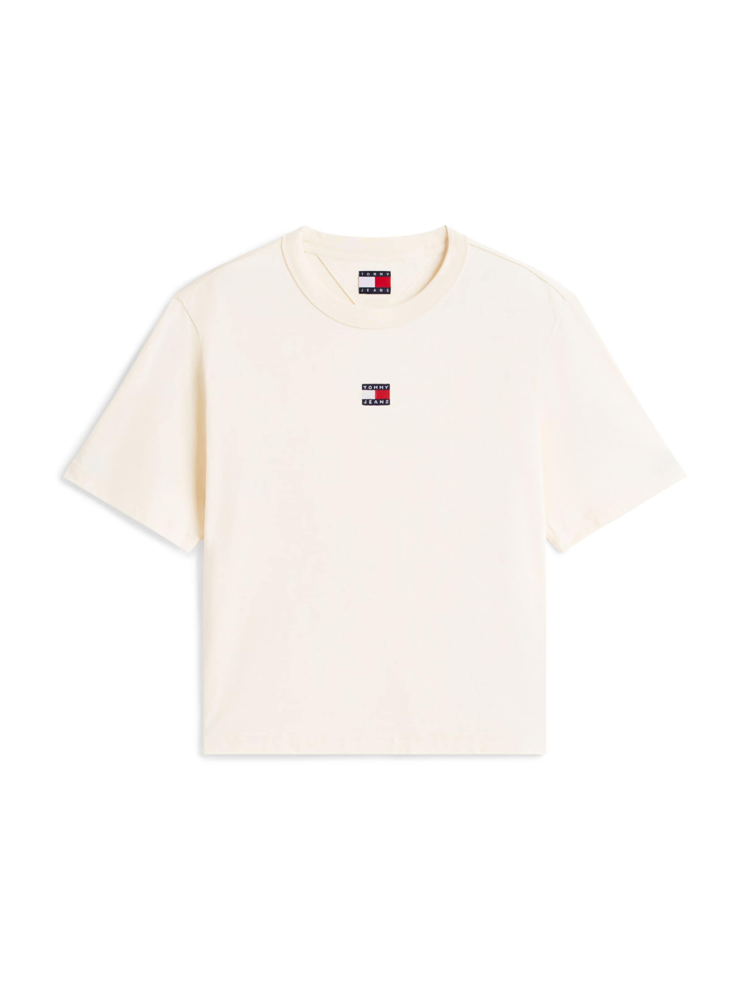 Tommy Jeans Μπλουζάκι σε κίτρινο: μπροστά