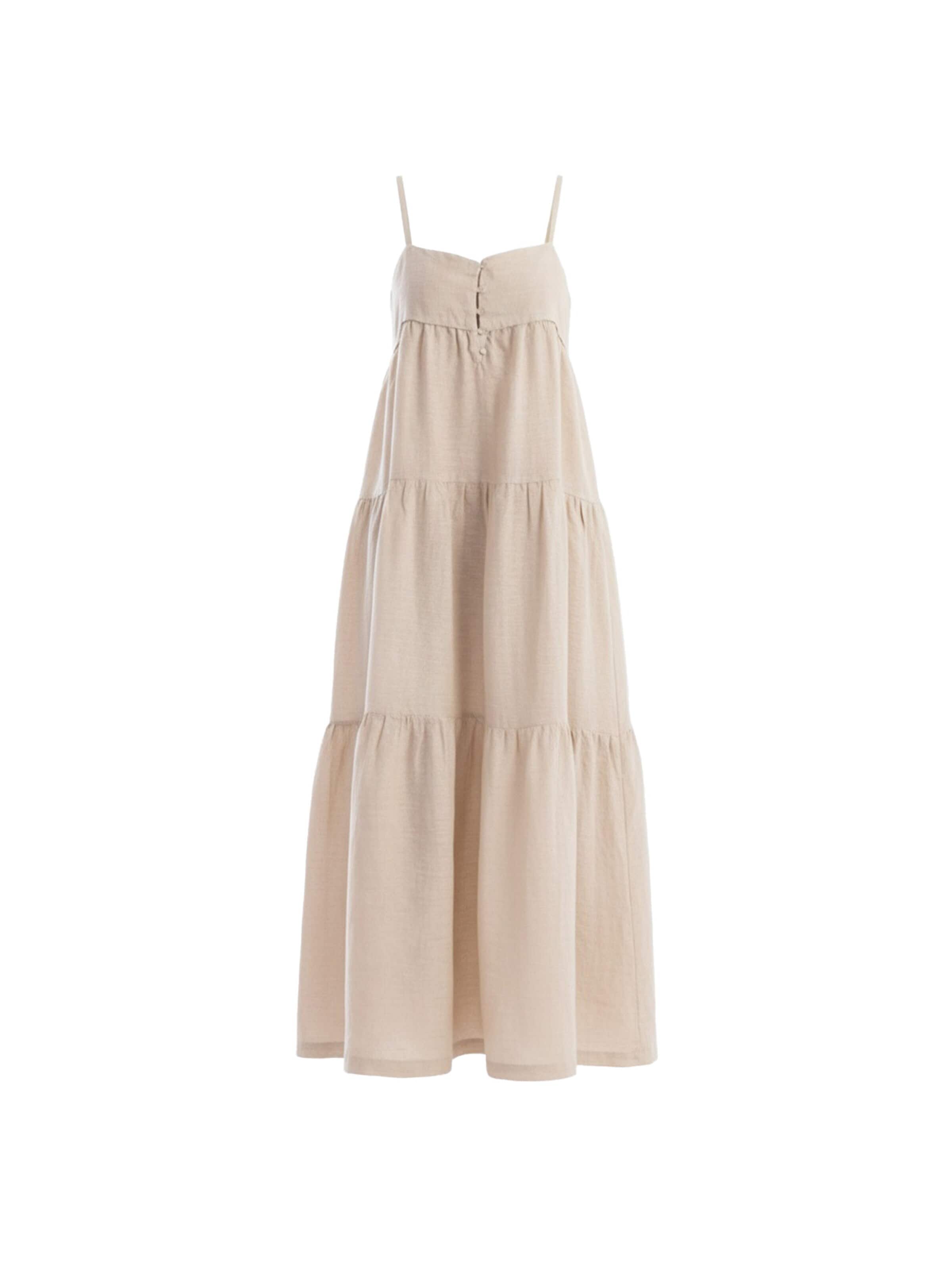 Haris Cotton Zomerjurk 'Haris Cotton' in Beige: voorkant