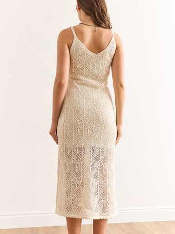 olalook Gebreide jurk in Grijs