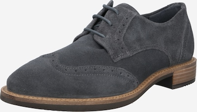 ECCO Chaussure à lacets en gris foncé, Vue avec produit