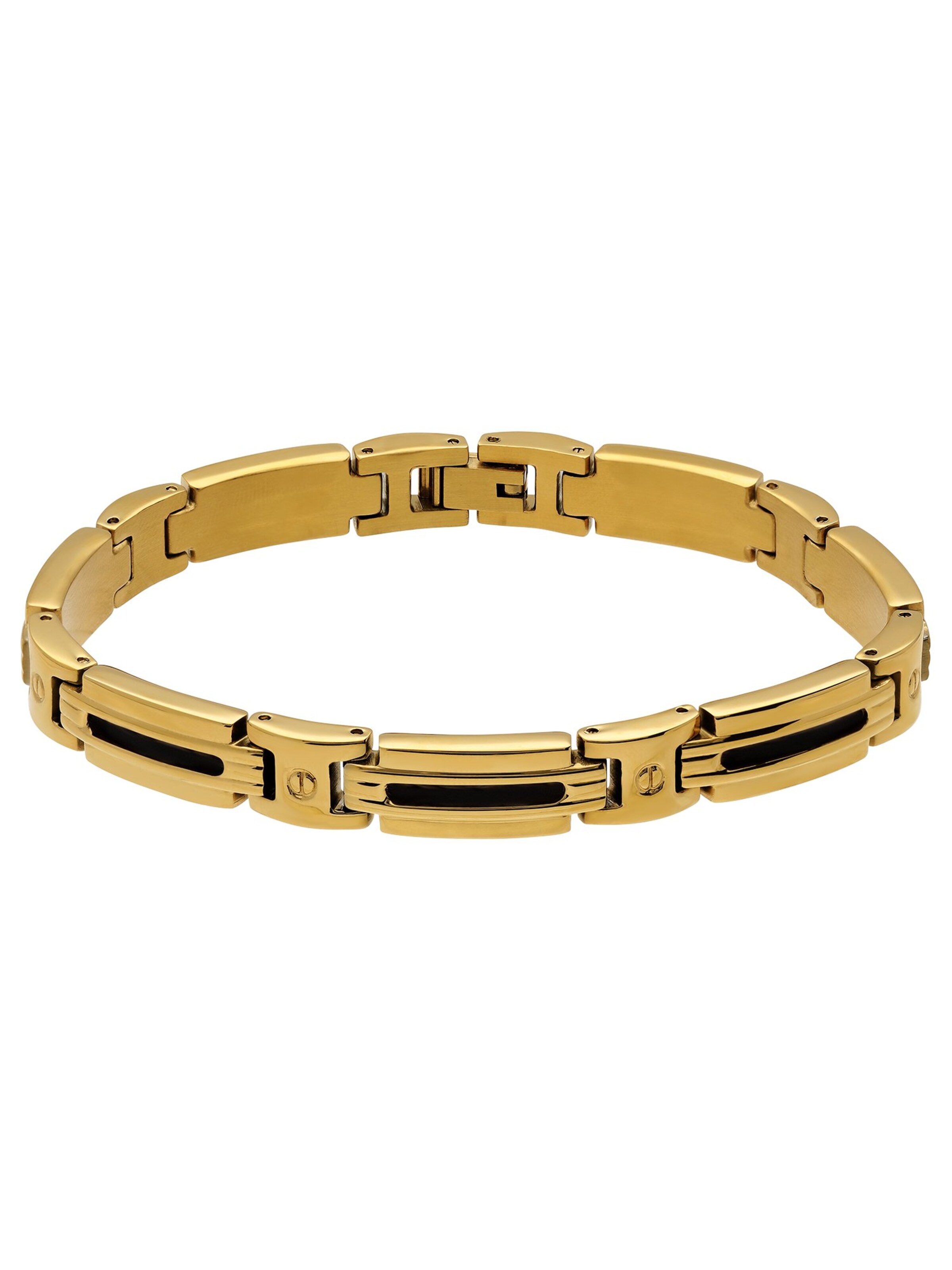 Lucardi Bracelet 'Statement' in Gold: front