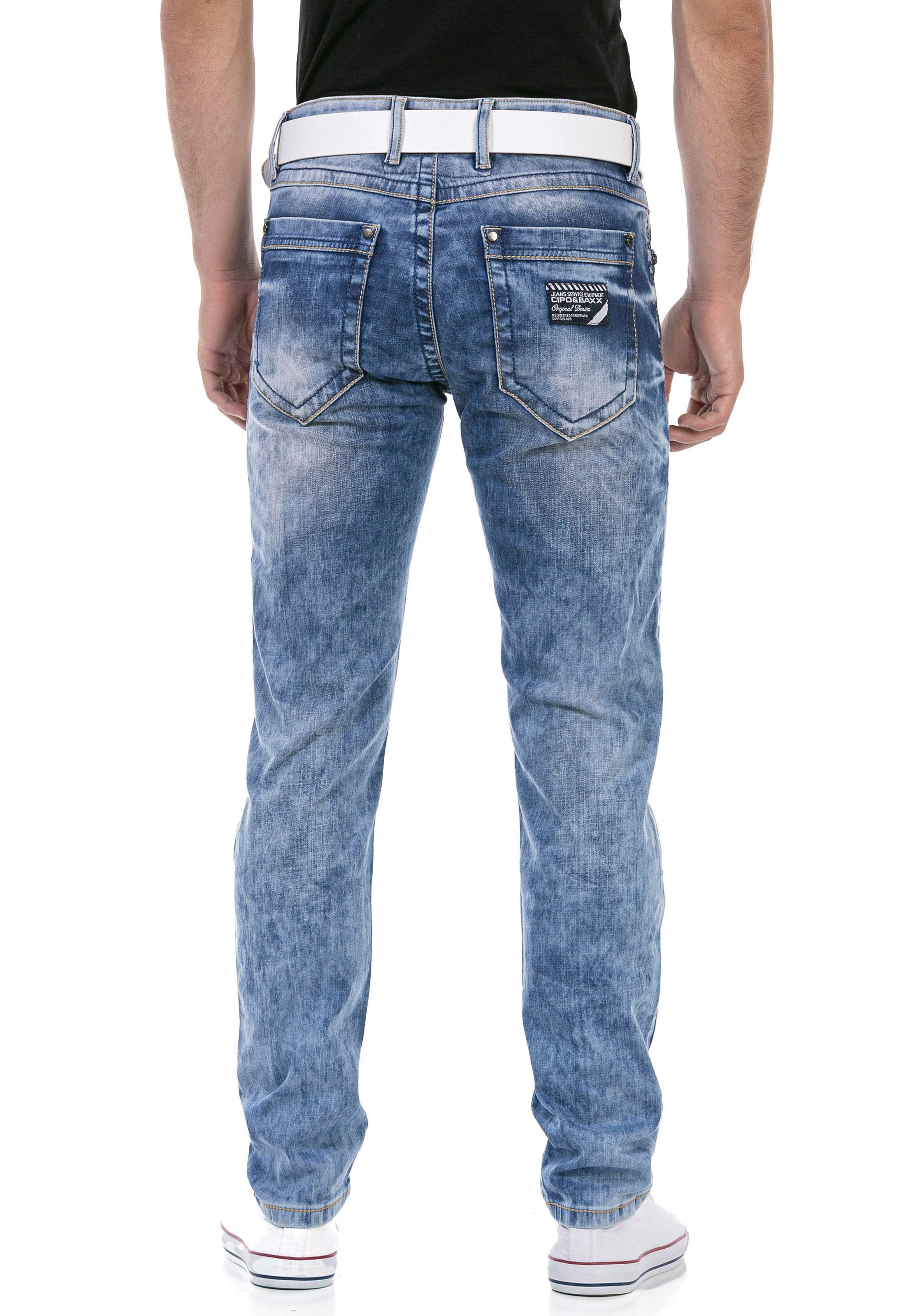 CIPO & BAXX Regular Jeans in Blue