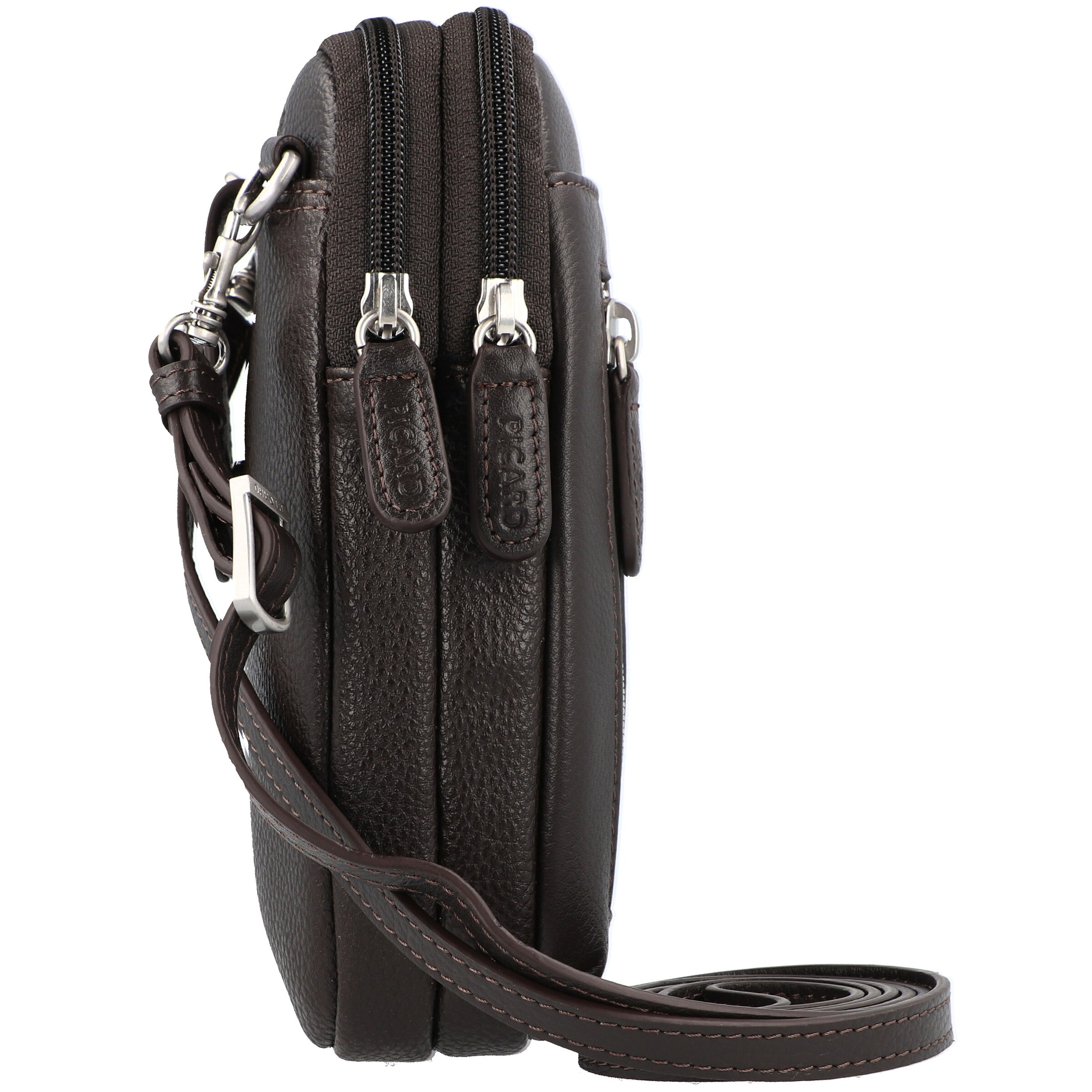 Picard Schoudertas 'Milano' in Bruin