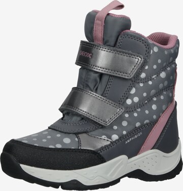 Bottes GEOX en gris : devant