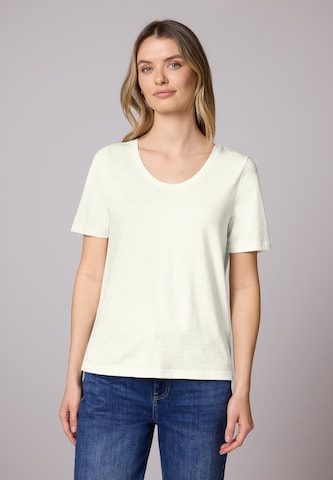 STREET ONE - Camiseta 'Gerda' en blanco: frente