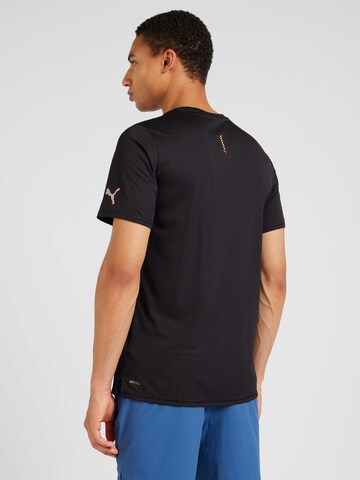 PUMA Performance Shirt 'Forever. Faster.' in Black