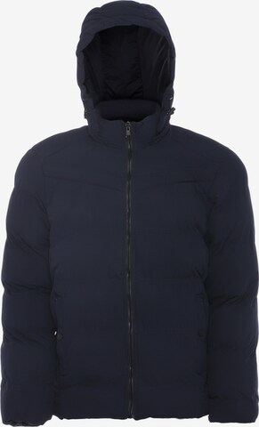 Mozzaar Between-Season Jacket in Blue: front